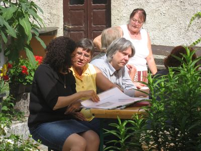 VIP-G&auml;ste Deborah und Herr Sieker
