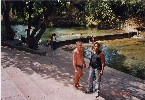 Flu&szlig;-Badestelle im Ort Majagua westlich von Ciego de Avila