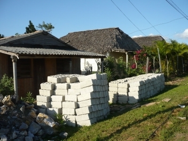 Baumaterial f&uuml;r Hausinstandsetzung