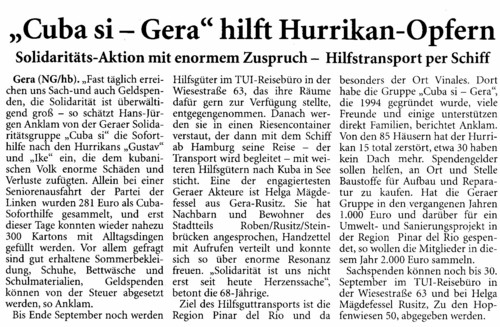 Neues Gera vom 26.09.2008