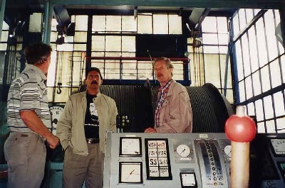 Im Maschinenhaus des Schachtes 375